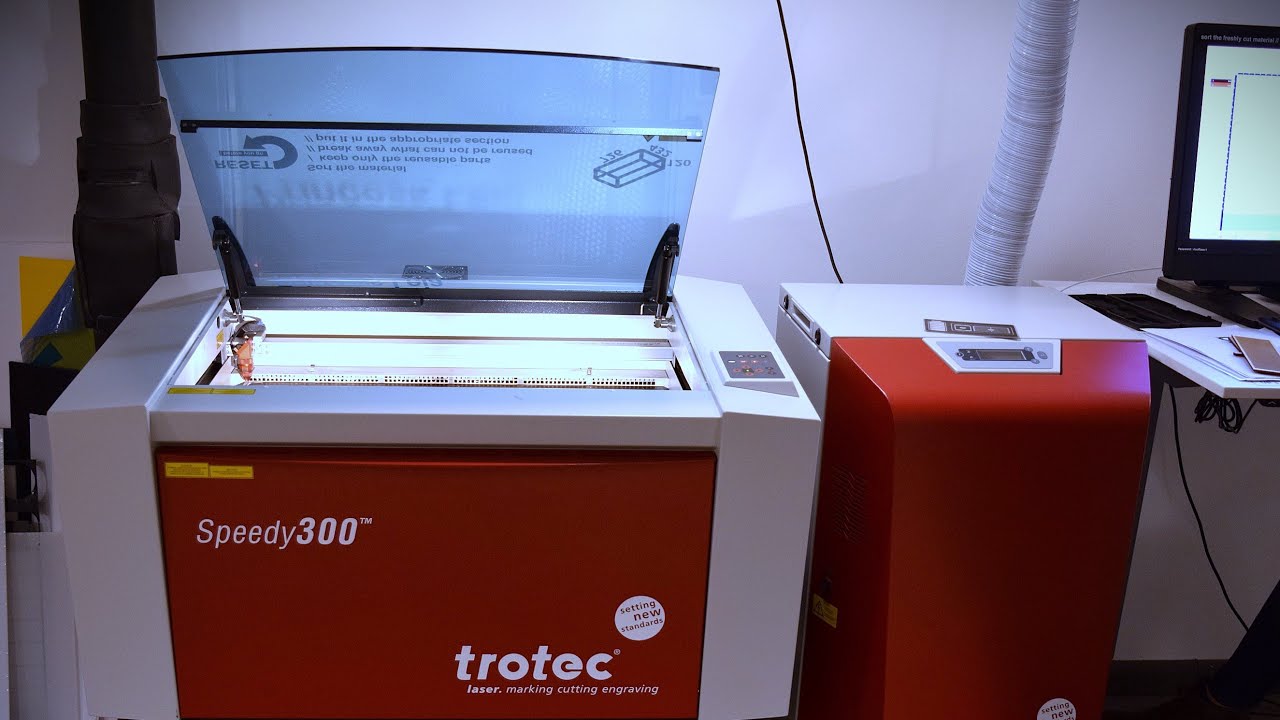 Trotec Speedy 300 Laser Cutter Tutorial