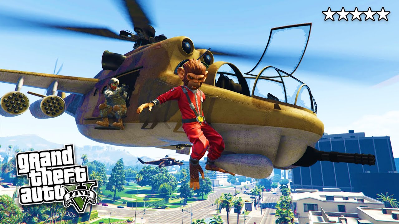 GTA 5 PC Mods - ARMY WAR 5 STAR WANTED LEVEL MOD! GTA 5 Army Mod Gameplay! (GTA 5 Mods Gameplay)