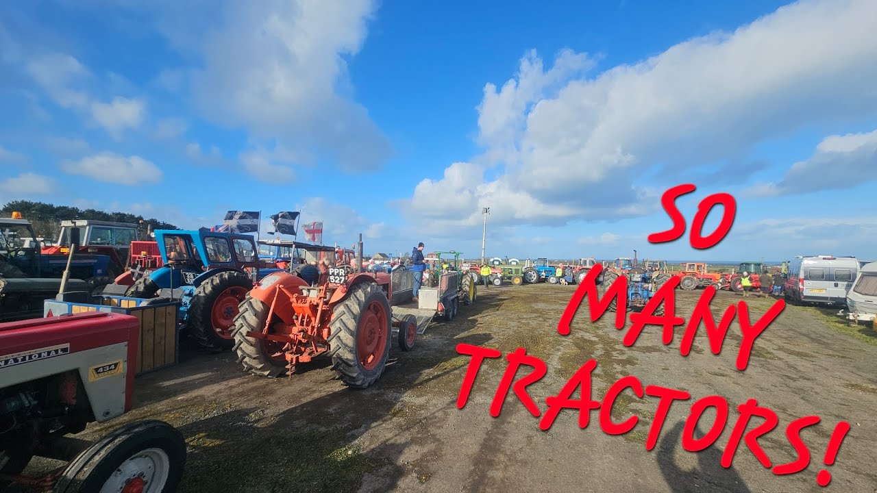 National Vintage Tractor Road Run. Cornwall 2026.