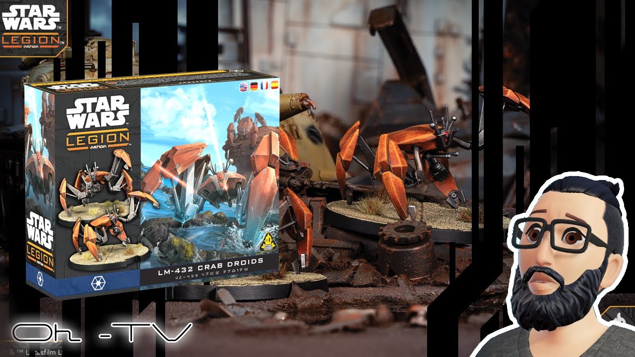 Présentation des LM-432 Crab Droids pour SWL