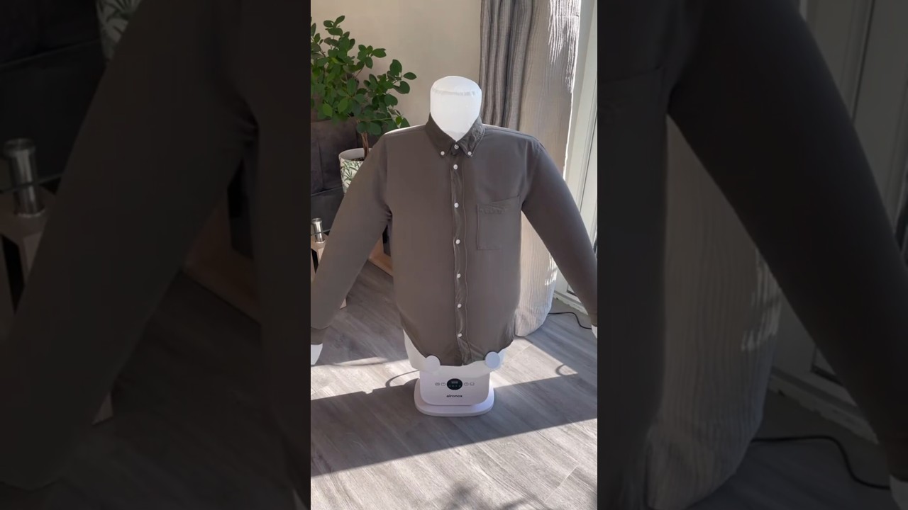 LE FER &agrave; REPASSER du FUTUR qui lisse tout SEUL ! 👕