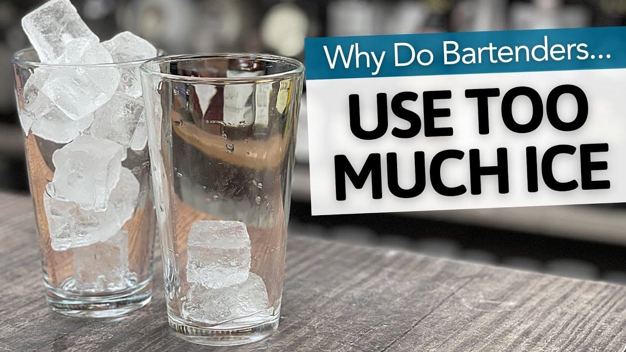 Why do Bartenders use so much Ice? | Bartending Basics & Beginner Home Bar Essentials | Drinkstuff