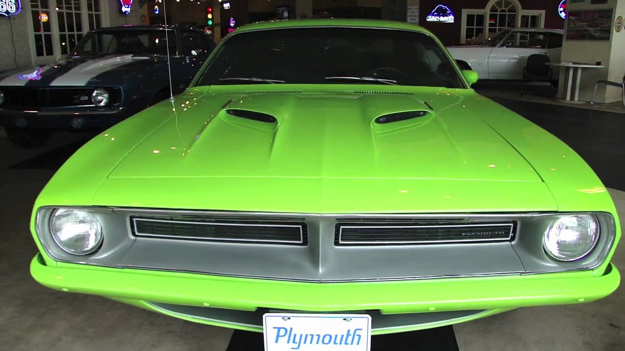 1970 Plymouth Cuda 383 For Sale