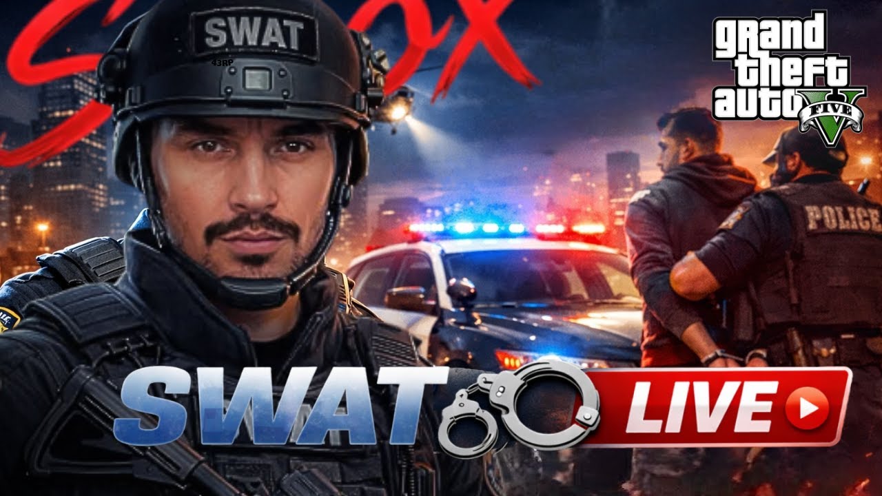 🔴 LIVE GTA V FiveM RP | حياة حقيقية داخل السيرفر 🔥 SWAT / Gang / POLIC / Civil