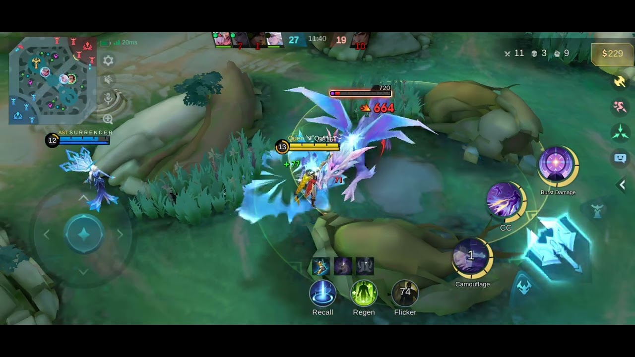 leslay sniper jitu sekali tembak lawan knock🙀🙀