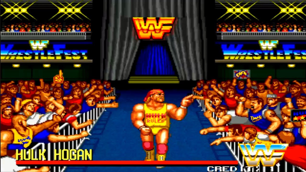 Hulk Hogan WWF WrestleFest Royal Rumble / LOST BADLY!!!!
