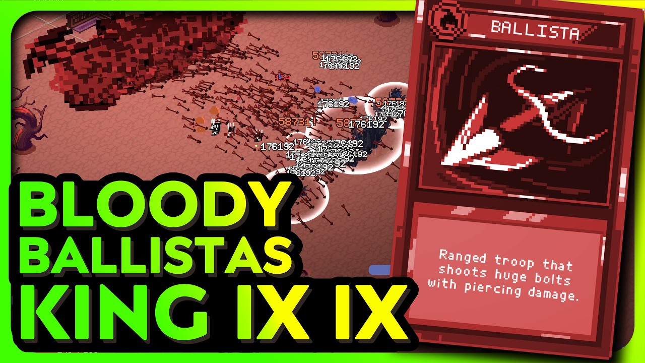 King of Blood IX IX difficulty -  Bloody Random Ballistas build | 9 Kings