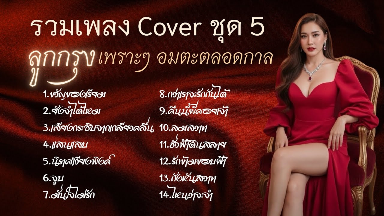 รวมเพลงอมตะลูกกรุงเพราะๆ ตลอดกาลชุดที่ 5 |Cover by B.