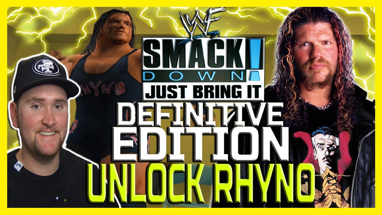 WWF Smackdown JUST BRING IT! Definitive Edition: RAVEN Story Mode! HARDCORE CHAMPIONSHIP AND RHYNO!
