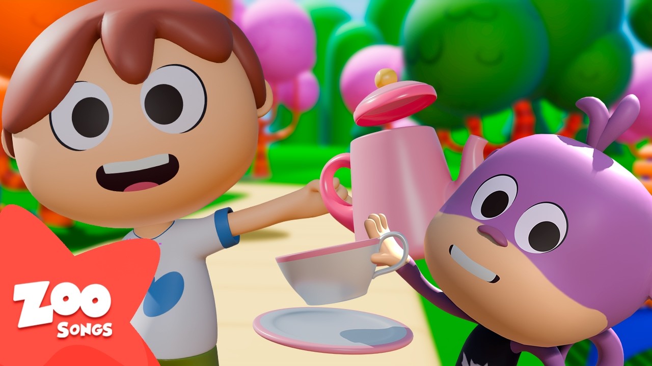 I Am a Cup | ZOO SONGS 🐵 Nursery Rhymes and Kids Songs