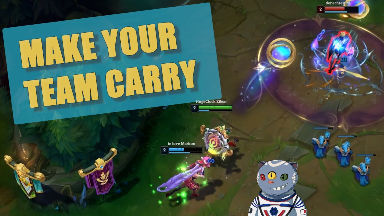 How to make your ad-CARRY as ZILEAN SUPPORT | Season 13 Master