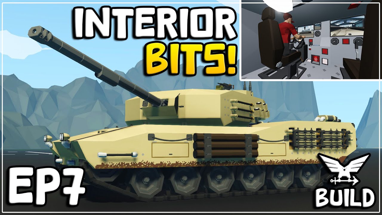 ДОБАВЛЕНЫ ДЕТАЛИ ИНТЕРЬЕРА! - MBT Build - Эпизод 7