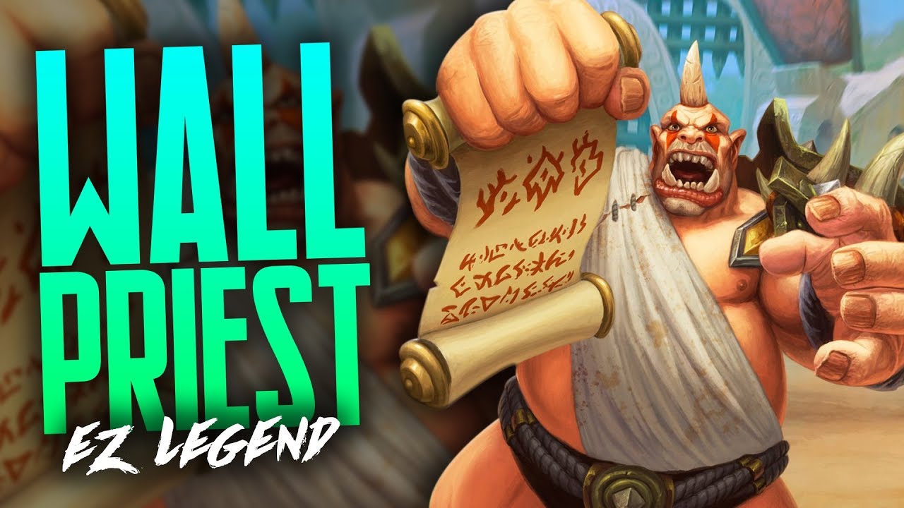 EZ Legend with WALL Priest | 70% Winrate | Rastakhan's Rumble | Hearthstone | Dekkster