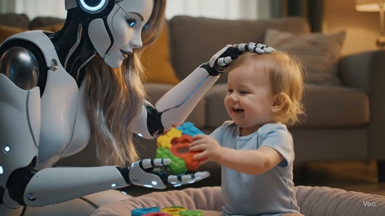 Dad Buys a Robot Nanny 🤖 This Babysitter Changed Everything for the Family