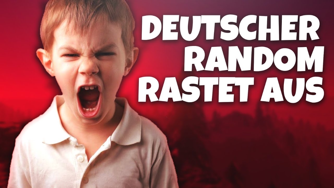 DEUTSCHER RANDOM RASTET AUS!!!🤬
