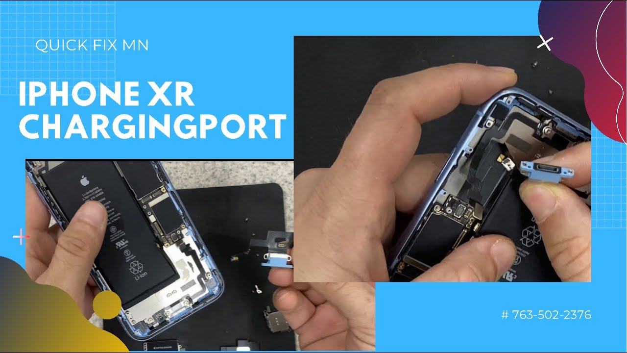 How to replace iPhone XR charging port | iPhone XR charging port replacement