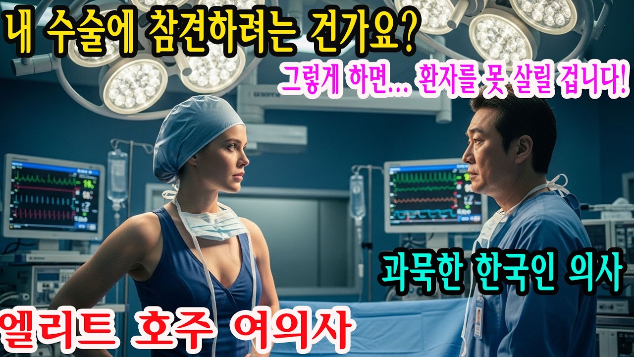 “당신이 뭘 안다고 그래요! 제 수술은 이미 성공했어요.”시드니 병원에서 한국인 의사의 경고를 무시한 호주인 여의사의 비극적인 결말 | 오디오북