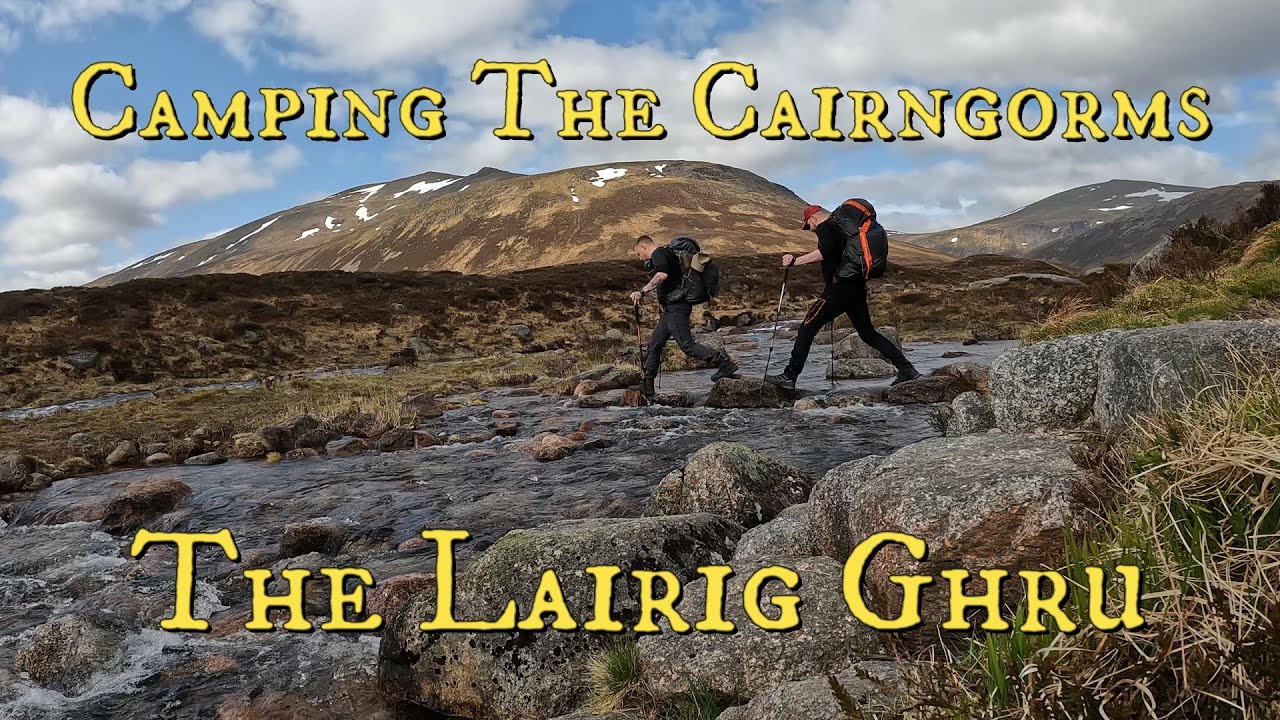 Camping The Cairngorms | Lairig Ghru | Wild Camping Scotland | Hilleberg Enan