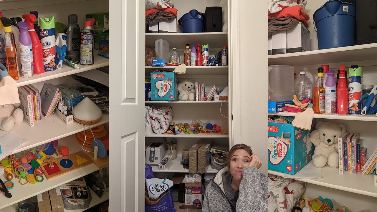 DECLUTTER AND ORGANIZE MY JUNK DRAWER CLOSET!