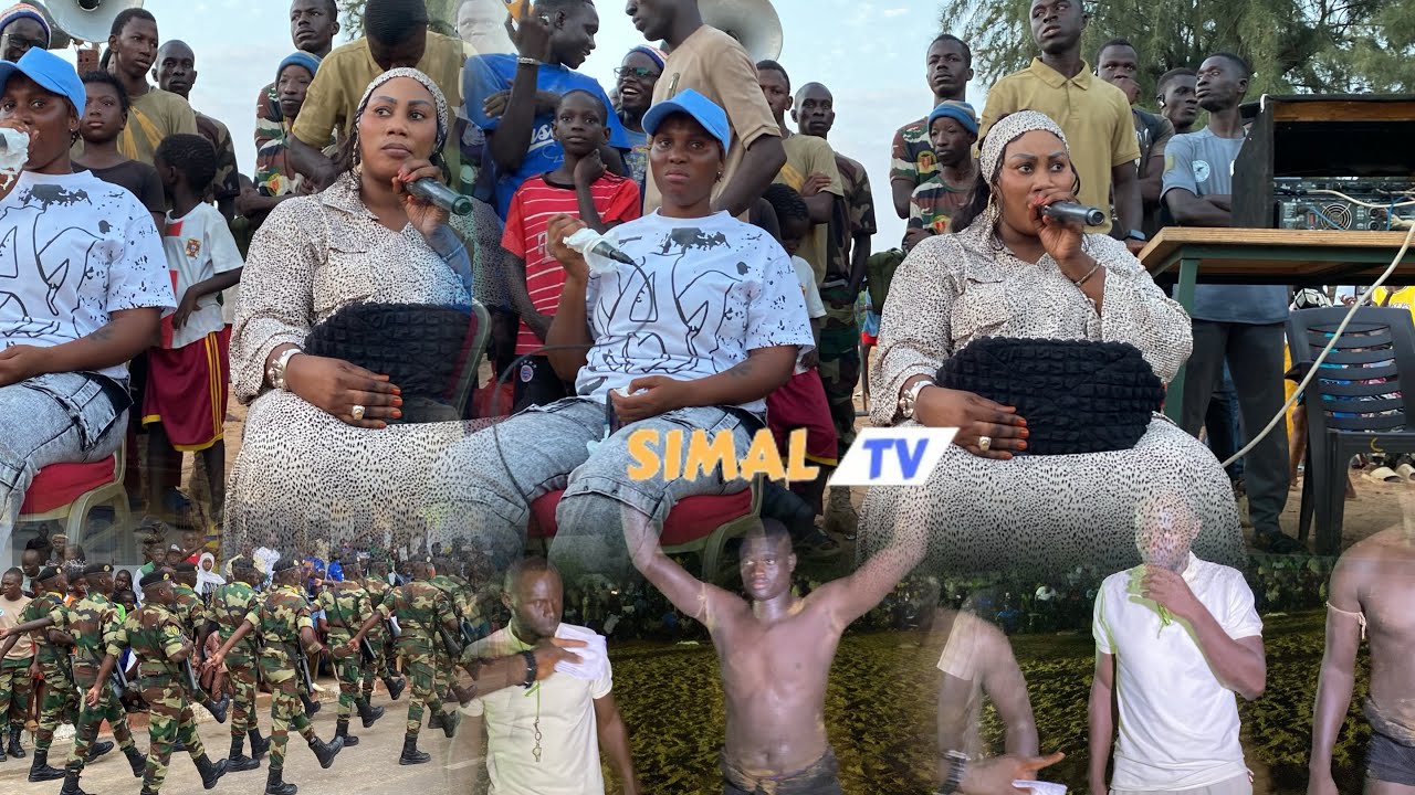 1heure 22minutes bou nékh Mbayang Loum et Palo au camp Thiaroye le 27 sept.Avec les parachutistes