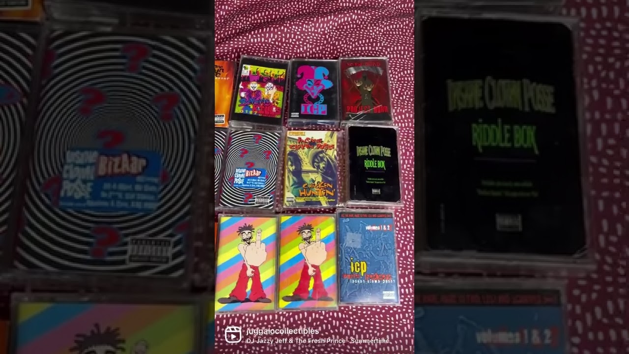 Anyone still Messing with Cassettes? #juggalocollectibles #cassette  #collection