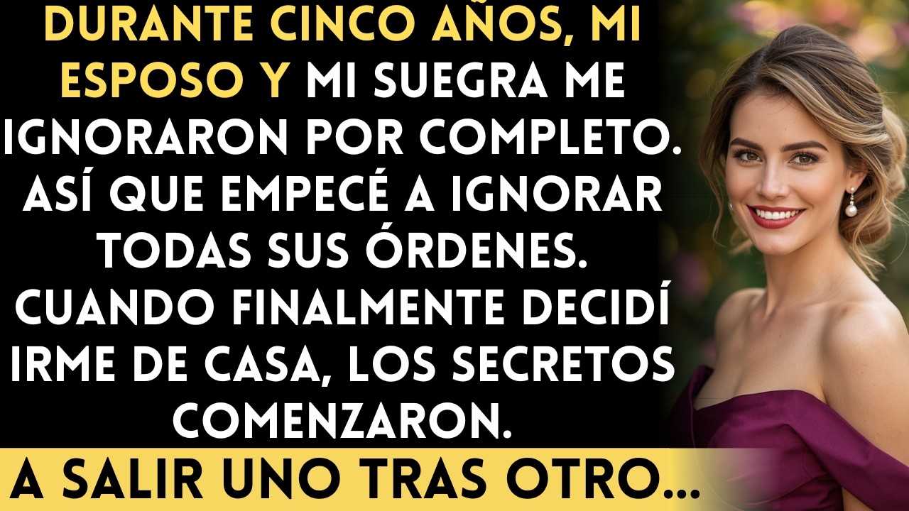 Ignorada por mi esposo y mi suegra: Cuando finalmente entregué los papeles de divorcio, se hizoel...