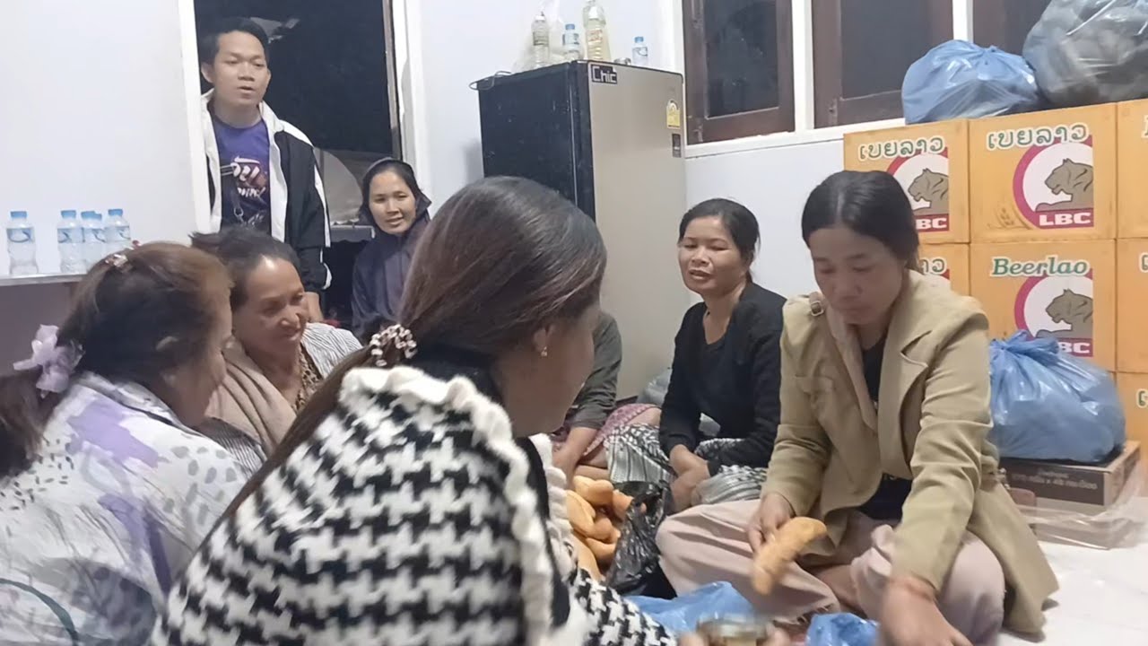มาเกียมข้าวจี่เเต่เช้าเพื่อรับเเขกมางานทำบุณนำพ่อเเขกวันนี้  28 มกราคม ค.ศ. 2026
