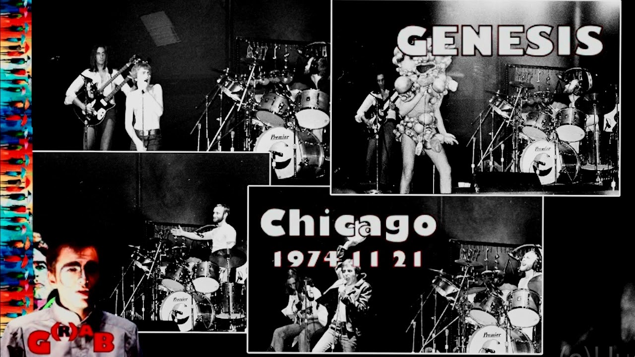 GENESIS  * 1974 11 21 * CHICAGO * AUDITORIUM THEATER * ILLINOIS * USA  (Audio-Remastered Version)