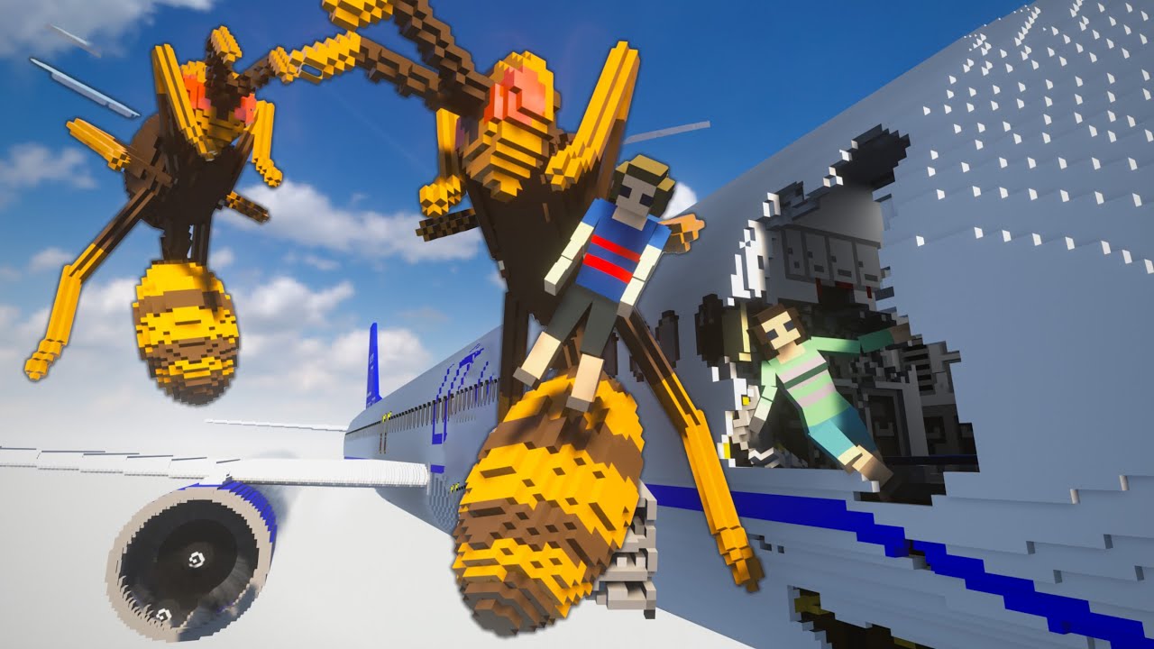 Giant Wasp Attacked Boeing 737 and Caught Me | Teardown