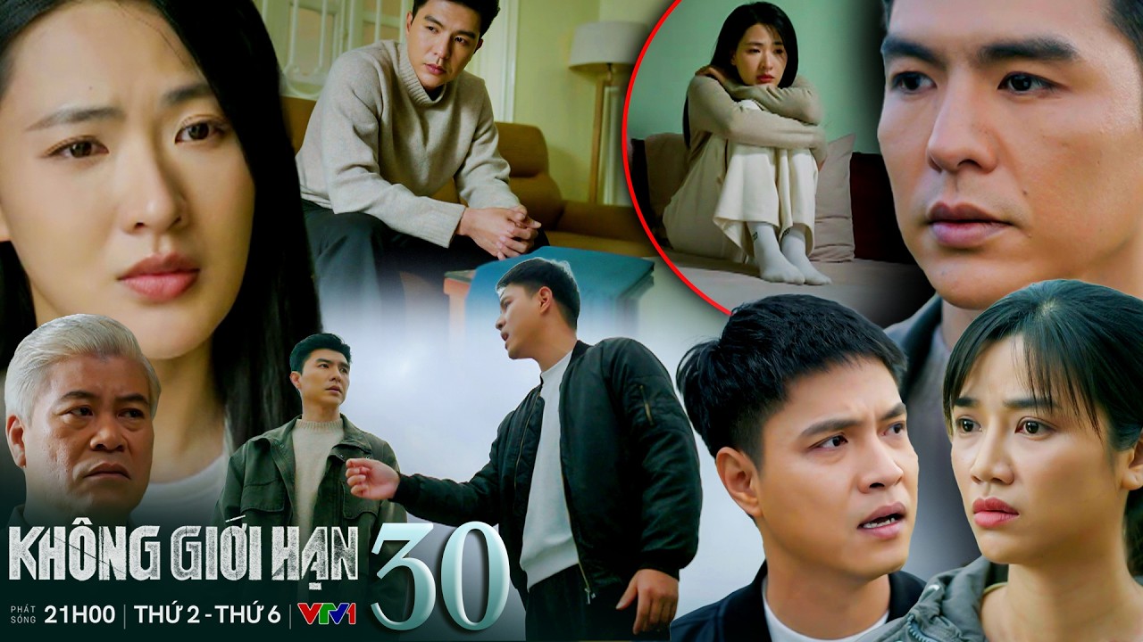 KHÔNG GIỚI HẠN tập 30 | Kiên và Lam Anh đều đau khổ sau chia tay, Linh tự ti thấy mình kém cỏi