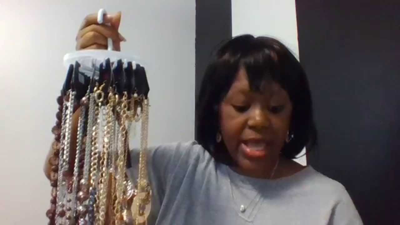 Twirl A Tie Necklace Display