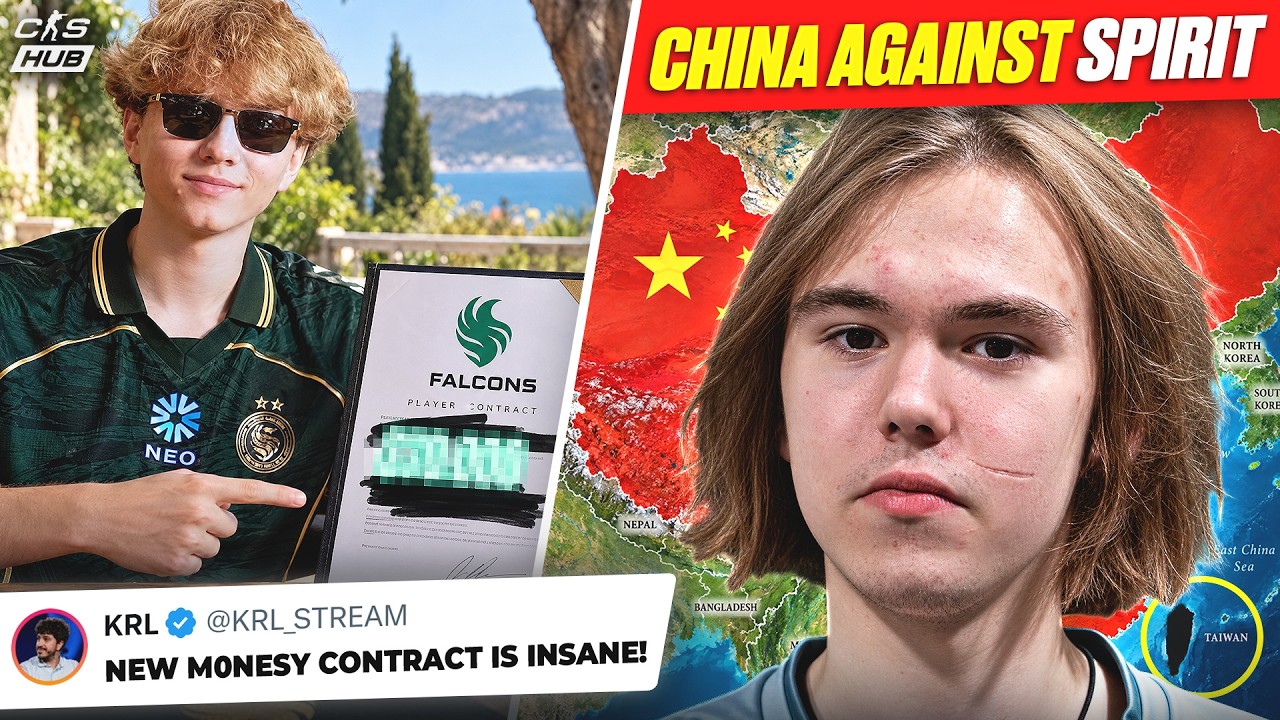 M0NESY'S CRAZY NEW CONTRACT! CHINA CANCELS SPIRIT! NIKO TO BECOME AN IGL NEXT YEAR? CS NEWS