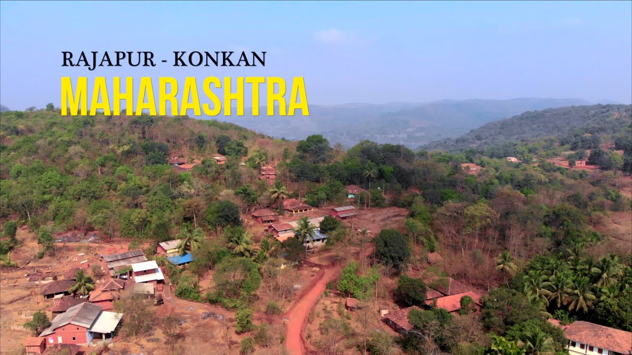 KONKAN BEAUTIFUL ARIAL VIEW / RAJAPUR , MAHARASHTRA. DJI MAVIC AIR 4K