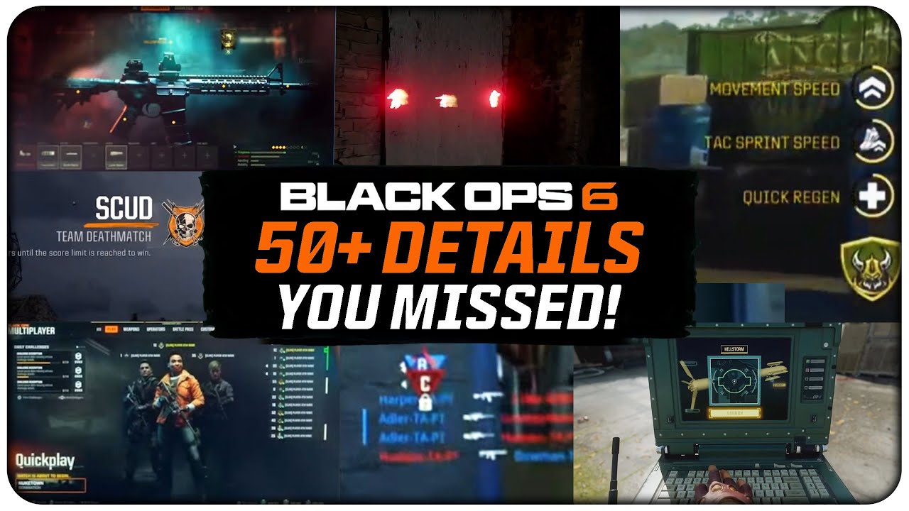 50+ Details you may have Missed from the Black Ops 6 Reveal!