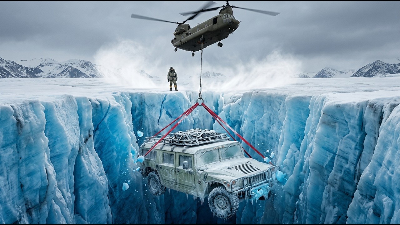 I Found a Frozen Humvee H1 in a Glacial Crevasse | Full ASMR Restoration