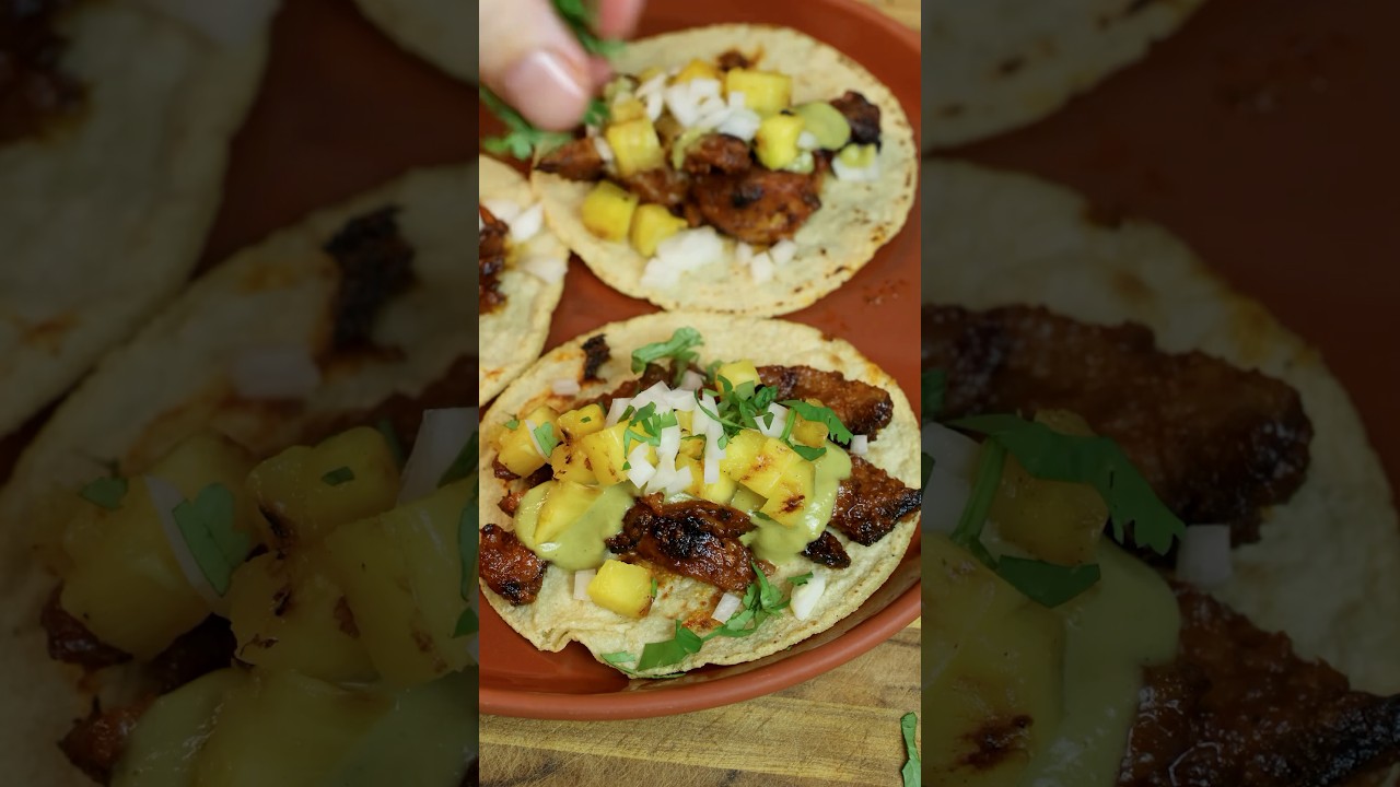 Al pastor tacos #recipe