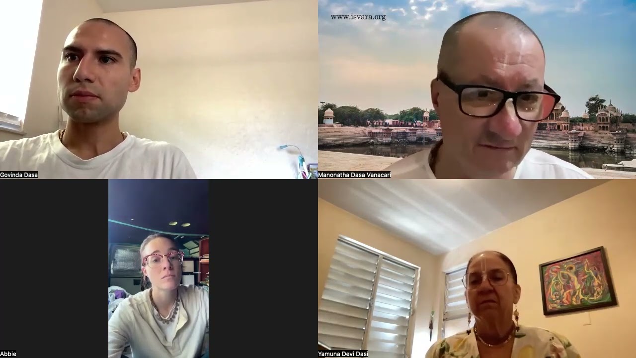 Videoconference by Manonatha Prabhu - Questions and Answers in English