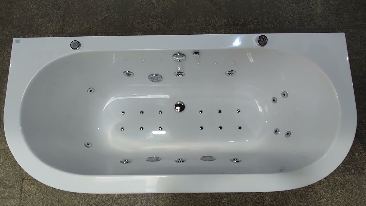 Wanna z hydromasażem Vista 170x75 Wanpol