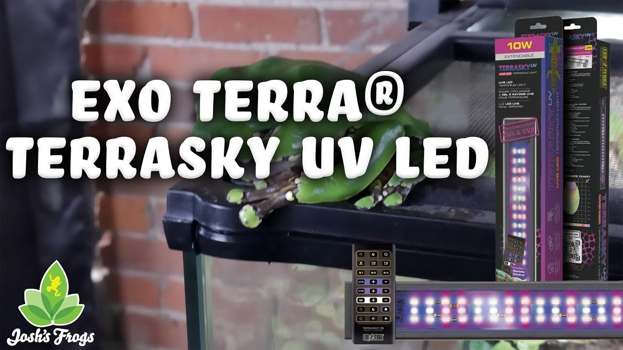 ЛУЧШИЙ ТЕРРАРИУМНЫЙ СВЕТ: Exo Terra&reg; TerraSky UV LED