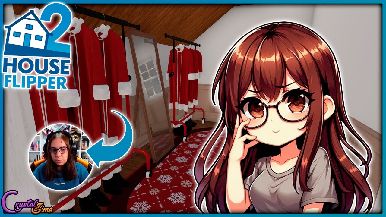 PREPARO LOS UNIFORMES DE LOS SANTAS PARA QUE PUEDAN HACER SU TRABAJO | HOUSE FLIPPER 2 | CRYSTALSIMS