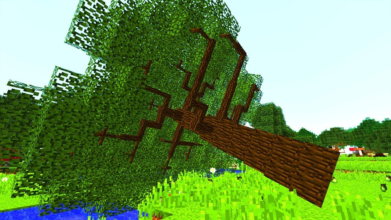 COOL! Die realistischsten Minecraft Bäume! - Minecraft Dynamic Trees Mod