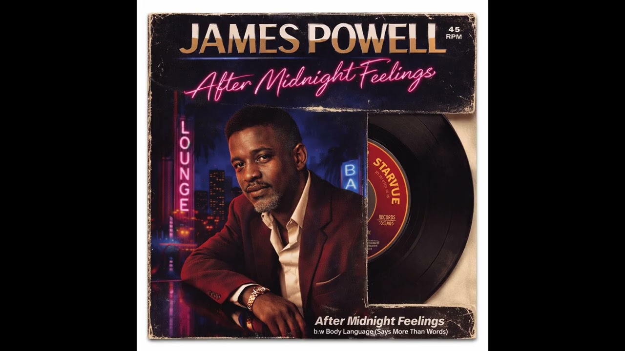 James Powell – After Midnight Feelings (1980 | Starvue Records | 80s R&B | The Digital Soul Archive)