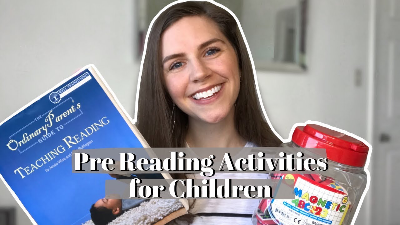Pre Reading Activities for Preschoolers [ Fun + Simple!]