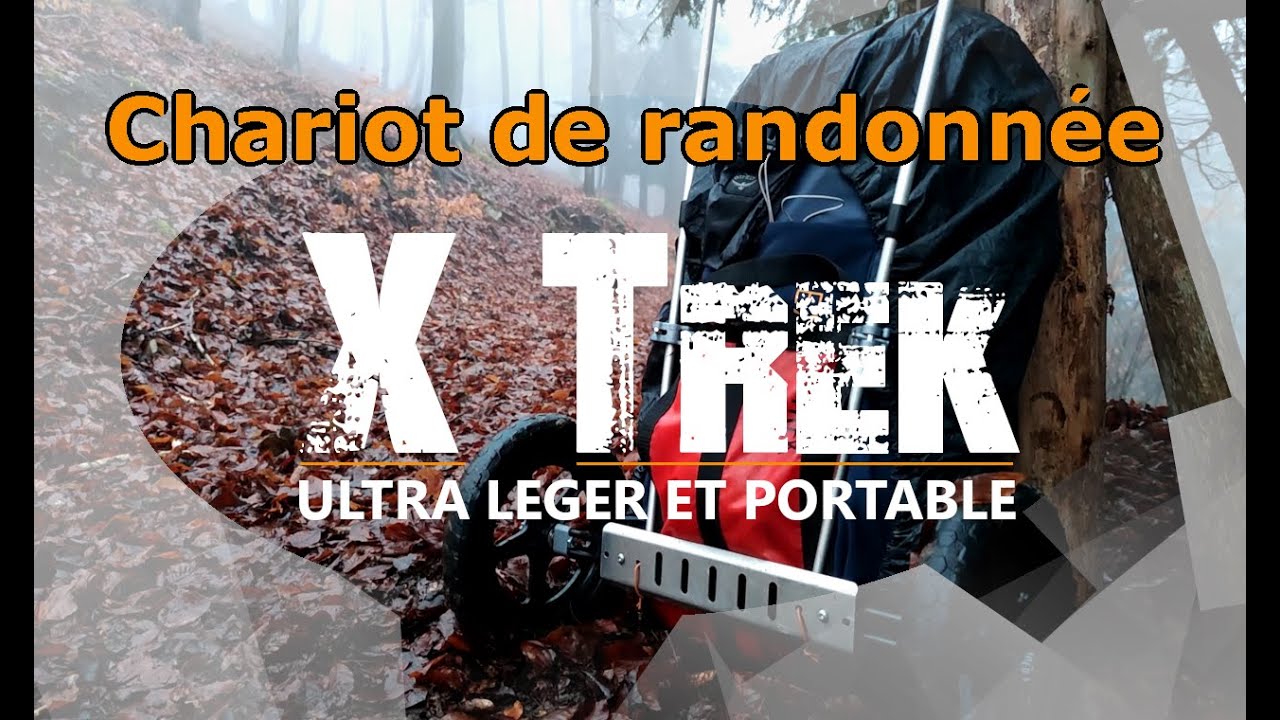 Chariot de rando ultralight X-Trek