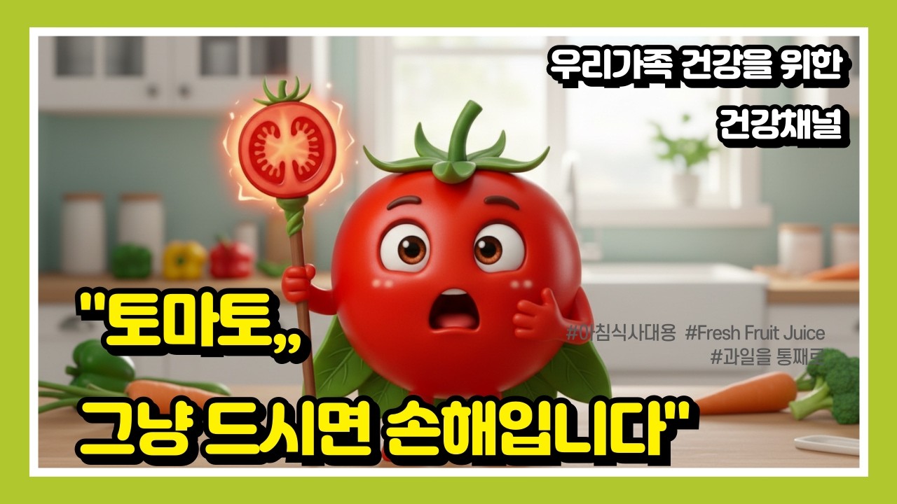 토마토 효능부터 주의사항까지 한 번에 정리