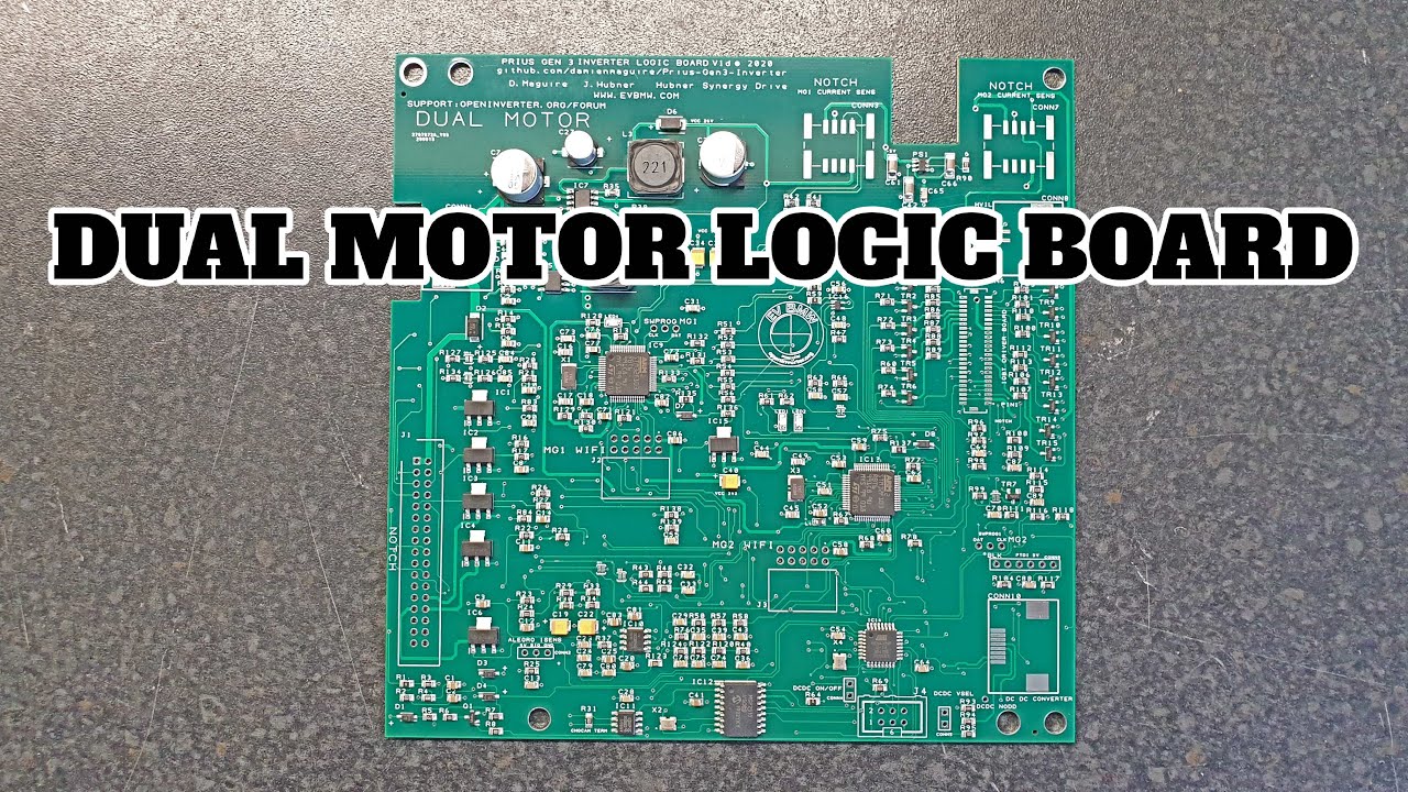 Новая логическая плата Prius Inverter Dual Motor