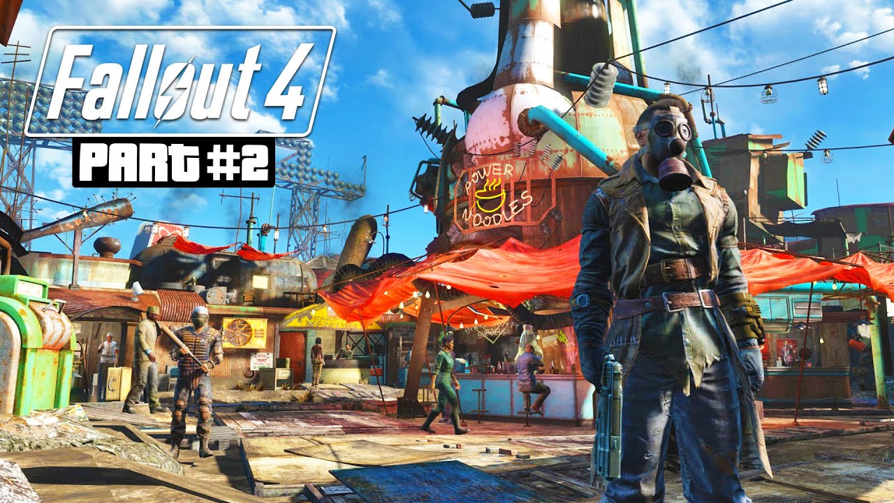 Fallout 4 Gameplay Walkthrough, Part 2 - DIAMOND CITY!!! (Fallout 4 PC Ultra Gameplay)