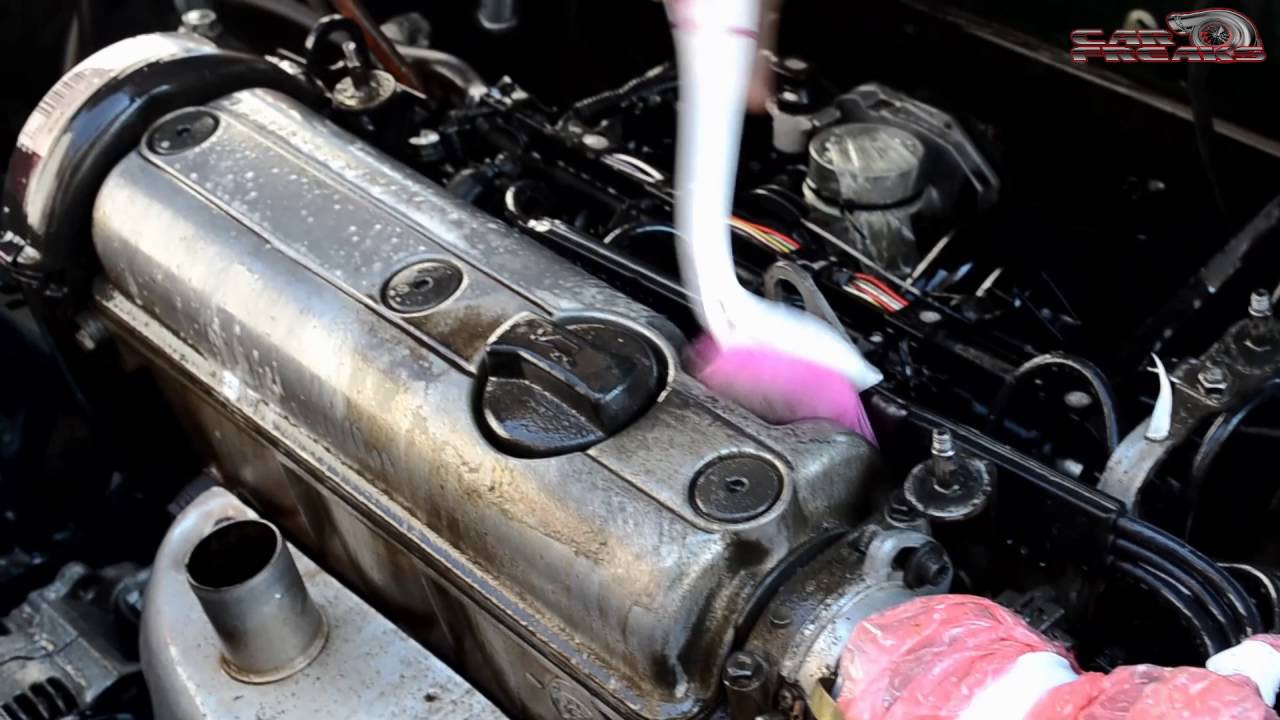 Car Freaks Gr: DIY & Polo Project-Kαθάρισμα Kινητήρα