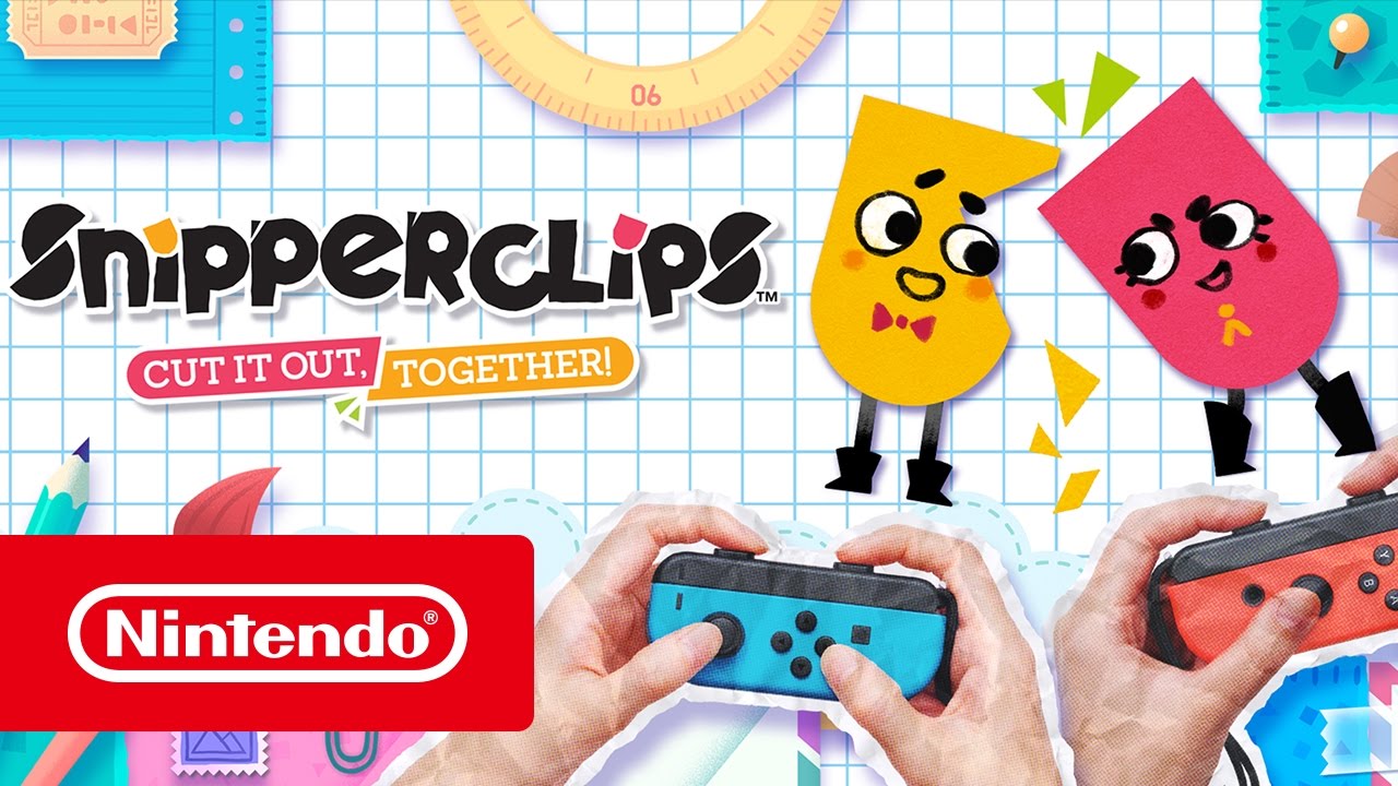 Snipperclips &ndash; Cut it out, together! - Launch trailer (Nintendo Switch)