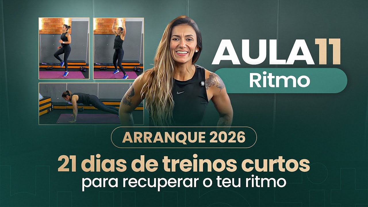 PARA SUAR MUITO! Cardio Ritmado de 12 Minutos para Derreter Gordura - DIA 11 ARRANQUE 2026